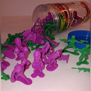 Monsters vs Military Battle Warriors Toy Figures Figurines Blip 2014